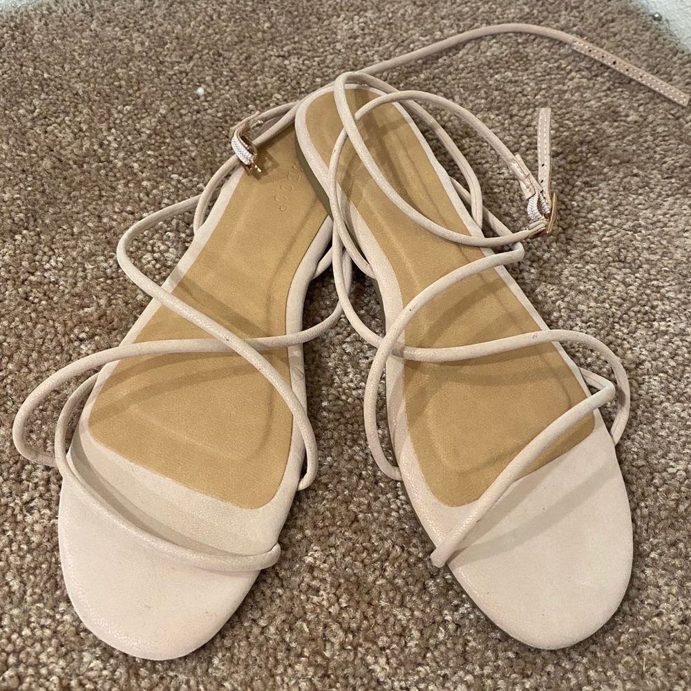 Blush Pink Sandals